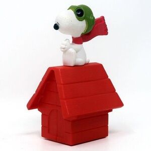 Lot of 4 McDonald's Peanuts Snoopy Happy Meal Toys, NASA Explore Dance mover